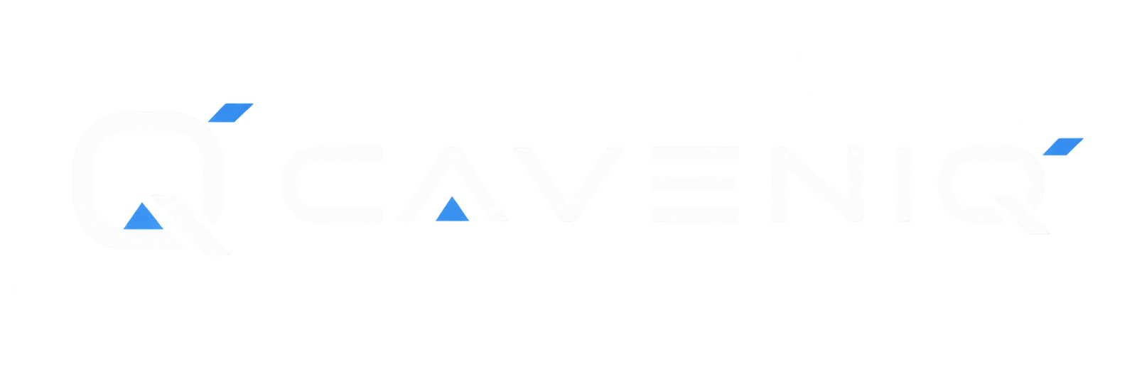 CAVENIQ logo white version